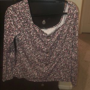 off the shoulder crop top